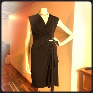 Michael Kors Dress Brown & Black Sexy Small